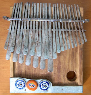 Mbira dzavadzimu A# / Bb "Low Nyamaropa" by Tute Chigamba , 1 of 3