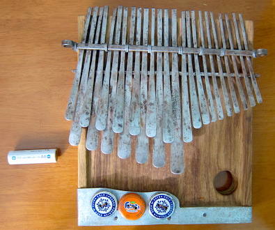 Mbira dzavadzimu A# / Bb "Low Nyamaropa" by Tute Chigamba , 2 of 3