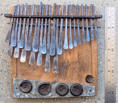 Mbira dzavadzimu D Locrian-like , 2 of 8