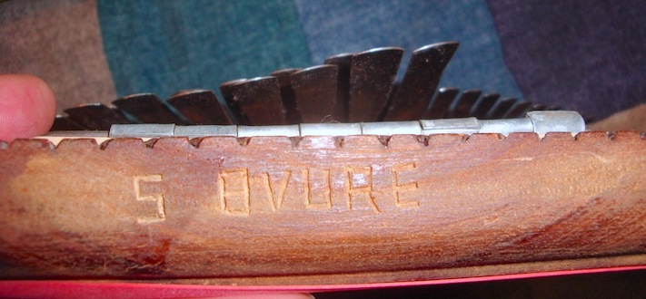 Mbira dzavadzimu (with extra keys) C# / Db Bass Nemakonde by Samson Bvure #1, 4 of 4