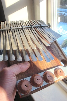 Mbira dzavadzimu (with extra keys) C# / Db Bass Nemakonde by Samson Bvure #2, 4 of 4