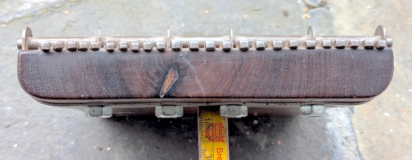 Mbira dzavadzimu A# / Bb Nyamaropa 'Devon' by Sebastian Pott Template Devon Mbira, 4 of 9